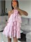 Мини-платье из тенселя 26214