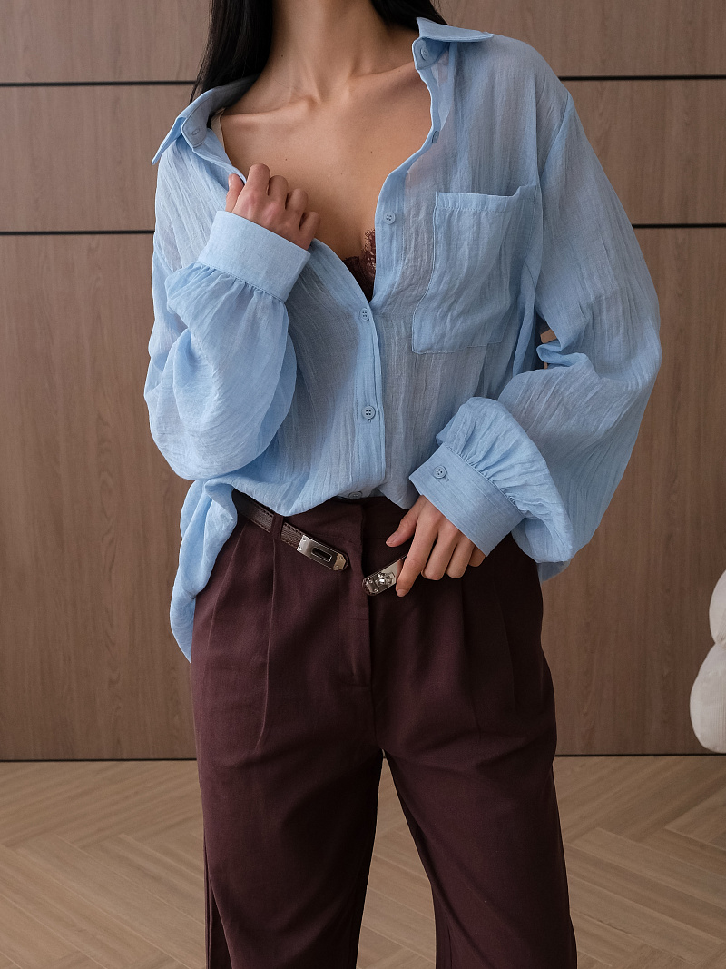 Рубашка из вискозы