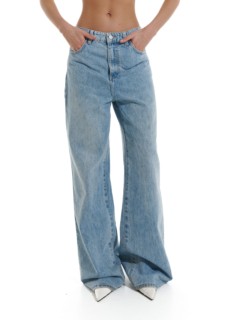 Джинсы wide leg 